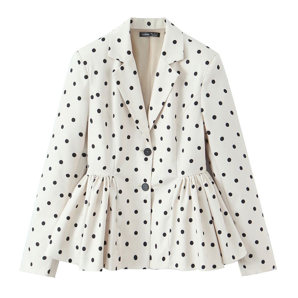 BSK&TRAF Women's Clothing 2026 Spring New Collection European And American Style Fashionable Elegant Bud Hem Blazer_ecoleips.com