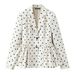BSK&TRAF Women's Clothing 2026 Spring New Collection European And American Style Fashionable Elegant Bud Hem Blazer_ecoleips.com