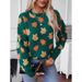 Women's Autumn/Winter Knit Sweater With Maple Leaf Pattern And Casual Knitted Hoodie_ecoleips.com