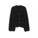 Women's Casual Knit Cardigan & Pants Set - Soft Long Sleeve Sweater Outfit For Fall & Spring (Black, Russet, Gray, Apricot) S/M/L/XL_ecoleips.com