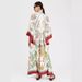 Women's Clothing Summer Printed Stand Collar Dress Three Quarter Sleeve New_ecoleips.com