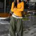 AD889 New Autumn/Winter Sexy Hot Girl Style V-ck Long Sleeve Top Women, Slimming, Suitable For Layering Or Wearing_ecoleips.com