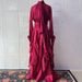 2025 New European And American Fashion Women's Elegant Fashionable Ruffled Slim Dress_ecoleips.com