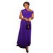 African Skirt European And American New Solid Color Off-Shoulder Waist-Cinching Black Women's Summer_ecoleips.com