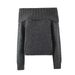 2024 Autumn New Urban Style Russian Versatile Off-Shoulder Pullover Knitted Sweater_ecoleips.com