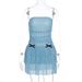 New Arrival Women Fashion Dress Sexy Polka Dot Strapless Bodycon Ruffled Hem Hip Wrapped Dress For Ladies Party Dating Evening_ecoleips.com