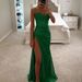 Long Dress European And American New Party Fashion Suspender Dress INS Loose Casual Split-ended Women's Dress_ecoleips.com
