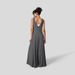 Voya Women's New Casual And Lazy Deep V-design Slimming Pants With Large Legs And Jumpsuit_ecoleips.com