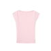 Slim-Fit Ribbed Short Sleeve Top With 3d Floral Pattern & Off-Shoulder Neckline For Women - Stretchy Comfort Daily Wear_ecoleips.com