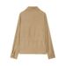 Women's Fashion Casual Loose Trousers And Coat Set European American Style Clothing Manufacturer Wholesale New Pocket Design_ecoleips.com