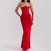 Winter Fashion Evening Dress For Women With Slim Fit And Backless Design_ecoleips.com