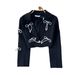 Women's Clothing High Class Lady Style Pearl Bow Short Jacket_ecoleips.com