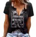 Aria Basics Aria Basics Popular European And American Cross-border Foreign Trade Women's Clothing, Fun Letter Print V-neck Sleeveless_ecoleips.com