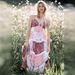 2026 European And American Women's Clothing Sleeveless Strap Digital Print Long Patchwork Dress_ecoleips.com