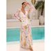 Women's European American Style Long Sleeved One Piece Swimsuit Seashell Print Beach Vacation Sexy Style Regular Fit Polyester_ecoleips.com
