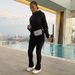 Women's Fleece-Lined Hoodie & Slouch Pants Set – Sporty Casual Two-Piece Outfit With Drawstring Waist_ecoleips.com
