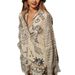Women's Clothing Fashion Casual Positioning Printed Satin Two Piece Suit_ecoleips.com