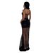Aria Basics Aria Basics Foreign Trade European And American Summer Women's Clothing Mesh Lace Trim Strap Sheer Sexy Nightdress Vacation Style_ecoleips.com