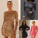 Women's Clothing Dress Southeast Asian Fashion Backless Sequin Temperament Long Sleeve Celebrity Party Dress (4 Colors)_ecoleips.com