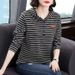 Large-Size Base Layer T-Shirt For Women Autumn-Friendly, Loose-Fitting Design With A Hong Kong-Inspired Style; Versati_ecoleips.com