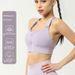Plus Size Magic Tape Front Zipper Sports For Women High-Intensity Yoga Running Shockproof Gathered Fitness Bra Wholesale_ecoleips.com