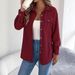 Women's Corduroy Long Sleeve Shirt High Quality Casual Commuting Jacket Simple Style For AutumnForeign Trade_ecoleips.com
