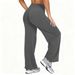 's Best-selling Wide-leg Yoga Pants, Butt-lifting Peach Butt High-waisted Straight-leg Women's Sports Pants For_ecoleips.com