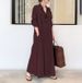In Stock 2026 European And American Style Cotton Linen Solid Color Turn-down Collar Sleeve Pocket Simple Loose Casual_ecoleips.com