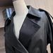 Women's Long PU Leather Trench Coat – Oversized Lapel Belted Jacket (Black Faux Leather Coat For Tall Frames)_ecoleips.com