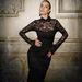Cross-Border Women's 2025 Summer New Fashion Sexy Lace Patchwork Slim Long Sleeve Dress Wholesale_ecoleips.com