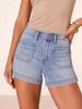 Women's Clothing Women's Denim Shorts Style Comfortable Classic Washed Stretch Trendy Hot Selling For Formal & Casual For Women_ecoleips.com