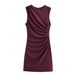 Women's Clothing DIY Women's Classic Fashion Pleated Short Dress Style For Formal & Casual For Women Stylish_ecoleips.com