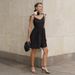 Cross-Border Pure Cotton Strap Backless High Waist European And American 2025 Spring Summer New Fashion Tie Short Dress_ecoleips.com