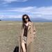Khaki Trench For Petite Women, High-End Feel, 2025 Spring And Autumn New Korean British Style, Mid-Length Elegant Coat_ecoleips.com