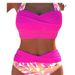 Women's Sexy Two Piece Swimsuit European American Style Swimwear Bikini_ecoleips.com