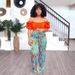 Women's Loose Casual Straight Leg Trousers Elegant Printed Long Pants Fashion For Spring/Autumn Summer_ecoleips.com