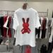 Women's Thickened Brushed Fleece Rabbit Zodiac T-Shirt New Year Mid-Length Loose Fit Short-Sleeved Trendy Top_ecoleips.com