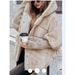 Oversized Quilted Jacket For Women – Lightweight Long Coat With Color Block Design (Black/ Beige/ Grey/ Dark Khaki, Sizes S-Xxxl)_ecoleips.com