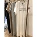 Summer Thin Plus Size Loose Short Sleeved Dress Women 2025 New Letter Printed Simple Round Neck Dress_ecoleips.com