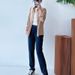German Shumei Fashion Show Style Elegant Casual Pants Left-side Zipper And Waist Patchwork, Suitable For Commuting, With_ecoleips.com