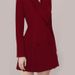 2024 Autumn/Winter European And American Toast Burgundy Casual Pleated Blazer, Women's Mid-Length Dr, Small Formal_ecoleips.com