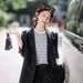 Direct From The Manufacturer: 140g Knitted Silk Vest, 2025 Summer Round-neck Striped Top That Conceals Side Bulges,_ecoleips.com