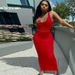 Women's Clothing Summer New Fashion Casual Vest High Waist Hip Long Skirt Ribbon Casual Two Piece Suit Women_ecoleips.com