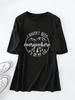 I Haven't Been Stylish, Commuter Versatile Women's Loose Plus Size Short-sleeved T-shirt_ecoleips.com