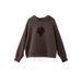 Women's Oversized Hooded Sweatshirt – Fleece-Lined Long Sleeve (Unisex Fit, Drop Shoulder, Solid Gray, 95% Cotton)_ecoleips.com