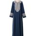 Women's Clothing New Dress Southeast Asia Dubai Embroidered Robe_ecoleips.com
