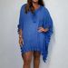 Women's Clothing Women's Bat Sleeve Hollow Edge Casual Holiday Dress_ecoleips.com