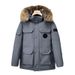Premium Faux Fur Trim Parka Coat For Men & Women - 650fp Down Filled, Detachable Hood, Water-Resistant Polyester, Winter Warmth_ecoleips.com