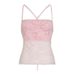 Hot Sexy Lace Set Backless One-Piece Tie Vest + Low-Waist Cake Skirt Women's Fashion_ecoleips.com