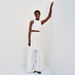 Women's Clothing Autumn New Women's Clothing Temperament Sleeveless Embroidery Hollow Lace Long Skirt Holiday Suit Two Piece Set_ecoleips.com
